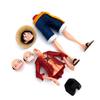 Pirate One Piece Monkey D. Luffy Smiling Figure with Interchangeable Faces