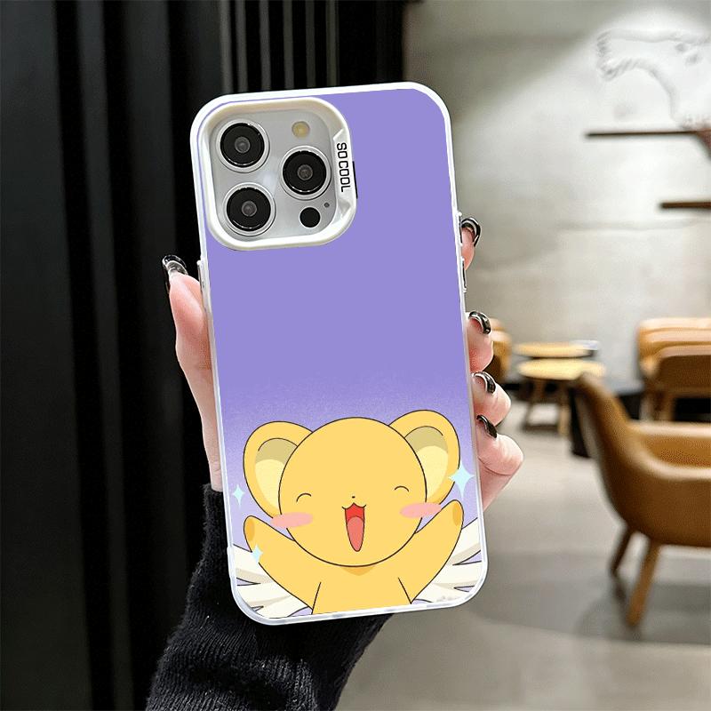 

Cardcaptor Sakura Cute Girl Soft Phone Case for iPhone 15 16 17 Pro Max 17Air 16E 14 Plus 13 12 Mini Shockproof Cover Back Shell iPhone 12 Pro