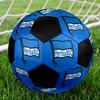 SIZE 5 Hertha BSC Soccer Ball Colorful All Ages Machine Stitched PVC Competition Ready Durable High-Bounce