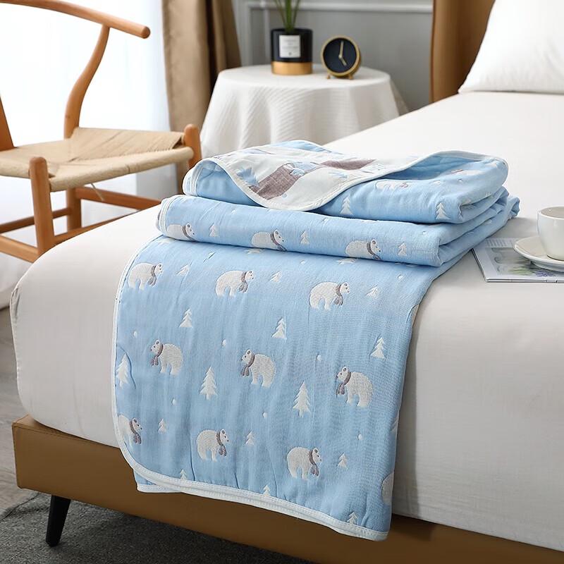 Plover Six-Layer Gauze Towel Blanket
