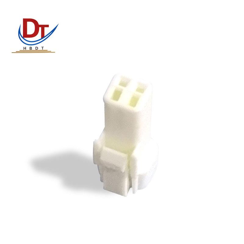 2-Pin Automotive Wiring Harness Connector Plug - JST-02R Plastic Housing for New Energy Applications