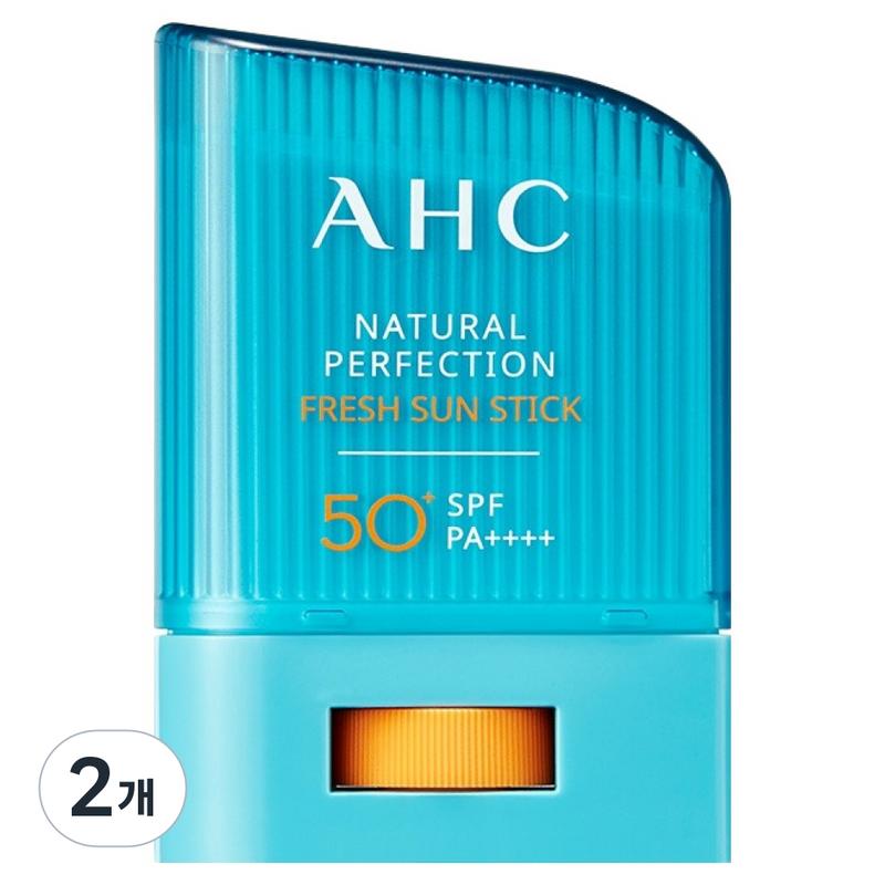 A.H.C Natural Perfection Fresh Sun Stick SPF50+ PA++++, 14g, 2 Pcs