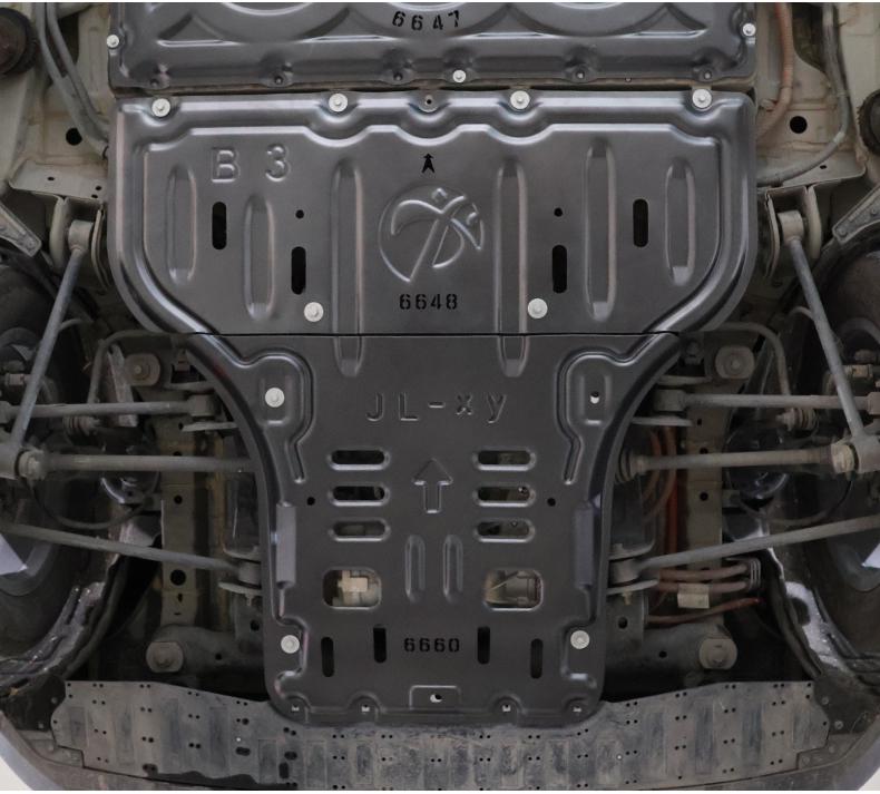 Geely Xingyuan Chassis & Battery Guard Plates: Protects Xingyuan 410/310 wiring and motor with underbody armor.