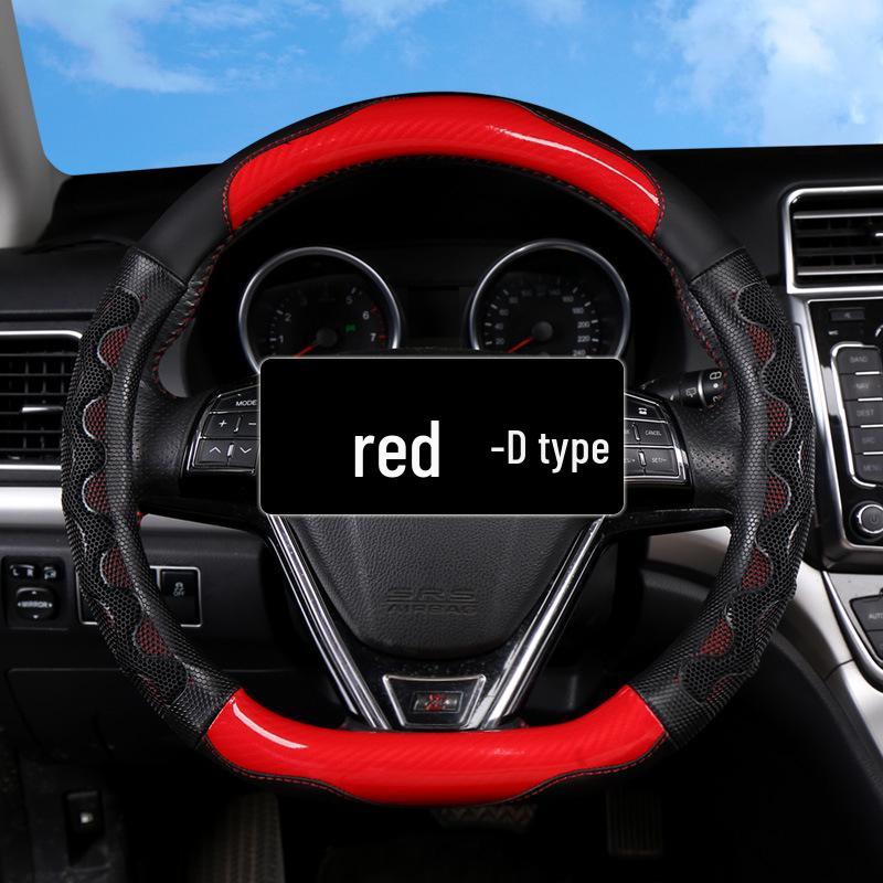Universal Steering Wheel Cover for BYD, Corolla, Camry, Wuling Hongguang, Levin, Velanda, and Volkswagen