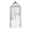 Makeup Brush Holder with Lid Clear Dustproof 360 Degree Rotating Makeup Brush Holder   for Vanity Desktop Bathroom Countertop