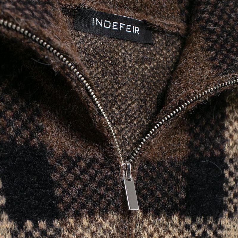 Kaslead New Arrival Women's Clothing Fashion Style Fashion Plaid Knitting Pilot Jacket Outwear 5802106