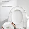 Jiebanlv Disposable Toilet Seat Covers Double-Layer Extra Large Thick Non-Woven Fabric Toilet Seat Covers 30 Pieces