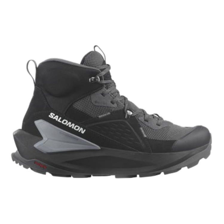 SALOMON Elixir Mid GORE-TEX Black Quiet Shade Men Sneakers Magnet L47295900