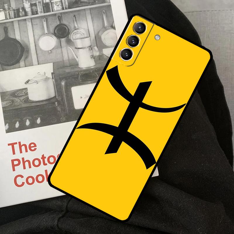

Amazigh Berber Symbol Phone Case For Samsung Galaxy S24 Ultra S22 S23 S20 S21 S24 FE S9 S10 Plus Note 10 20 Ultra Galaxy S23 Plus