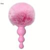 Cute Rabbit Tail Anal Butt Plug - Sexy Curl with Soft Detachable Silicone Butt Support for Adults Ideal for Couples