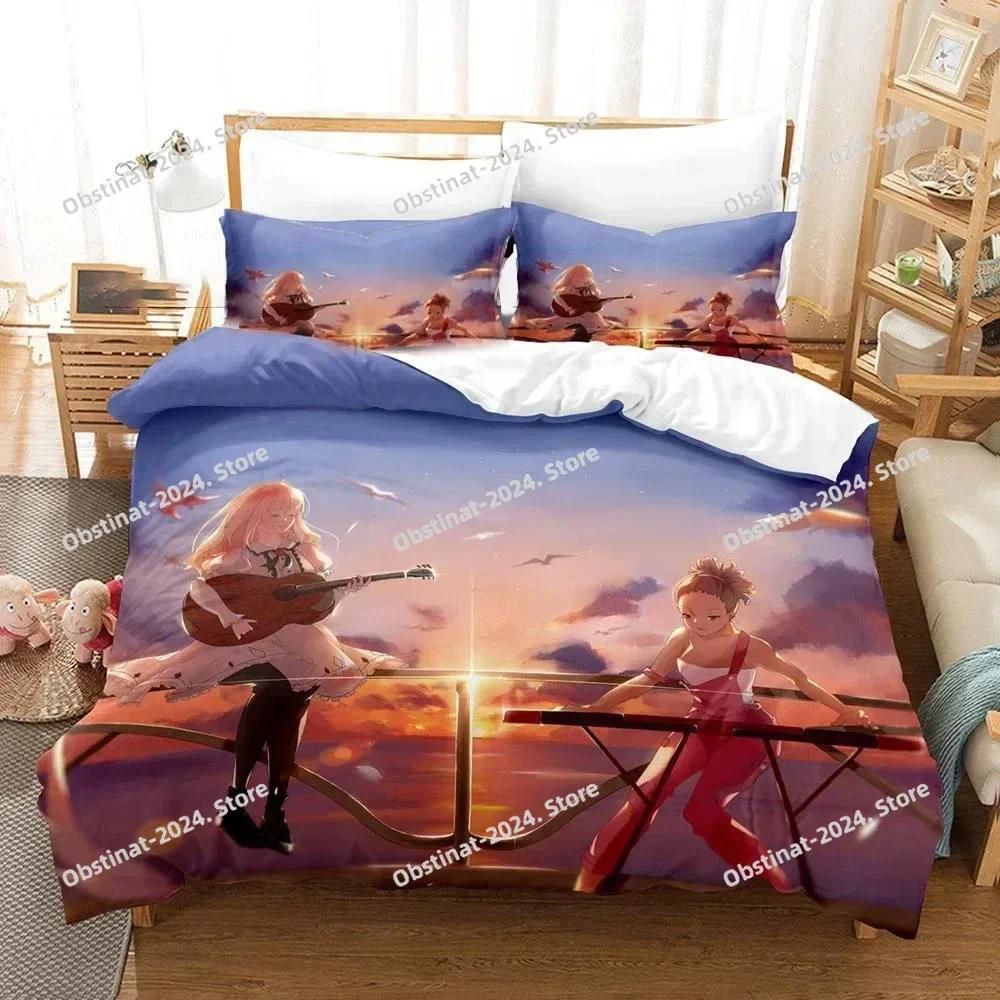 3D Carole & Tuesday Bedding Set Printed Bed Set With Pillowcase Bed Duvet Cover Soft Single Double Queen Super King Size Bedroom
