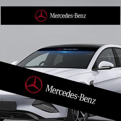 Car Windshield Sticker Fashion Sport Decals Decoration Sticker For AMG C500 C200 C300  B C E GLA CLA GLK GL GLE W204 W205 W203 W211 W213