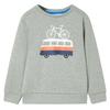 Sweatshirt for Children Light Khaki Blend 92/104/116/128/140