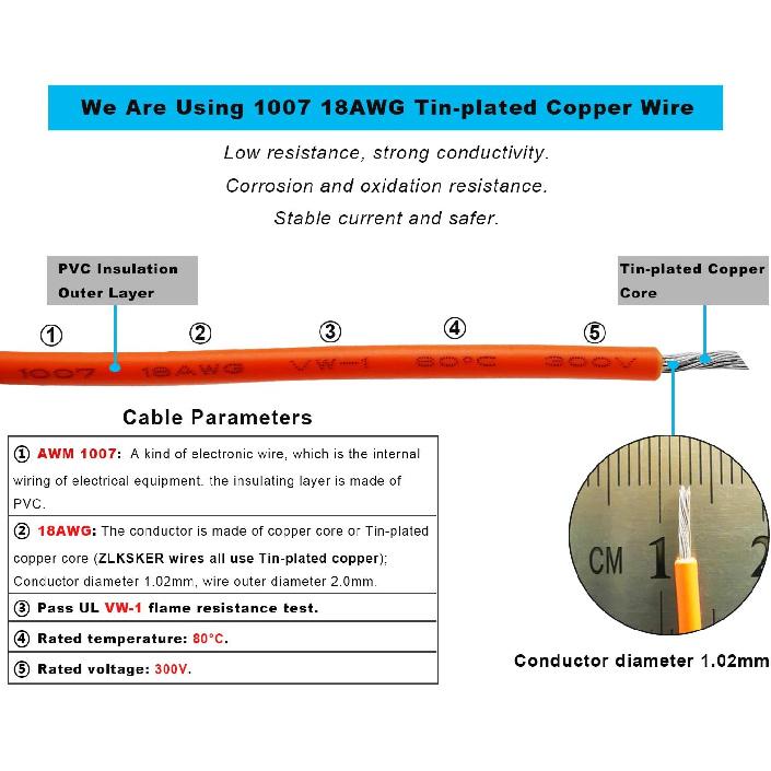 ZLKSKER 24 Pin to 14 Pin Power Supply Cable 4 Inches, 18AWG ATX PSU Main Power Adapter Cord for Lenovo IBM Dell A75 B75 Q75 Q77, Plug and Play