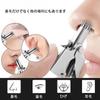 Xiao ber ber Manual Nose Hair Trimmer Rotating Style Battery-Free Washable with Cleaning Brush and Storage Case