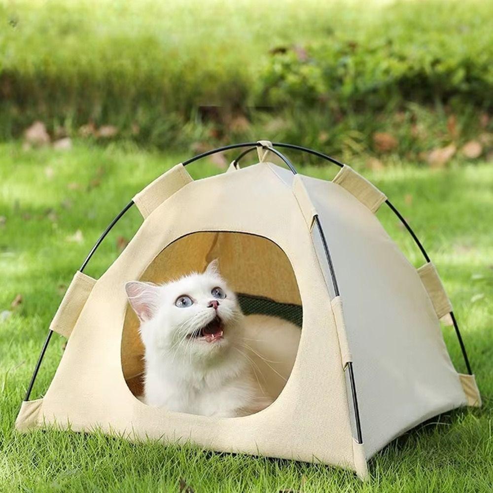 1Pcs Detachable Cats Dog House Portable Pet Cage New Cat Teepee Dog Bed  for Cat Dog