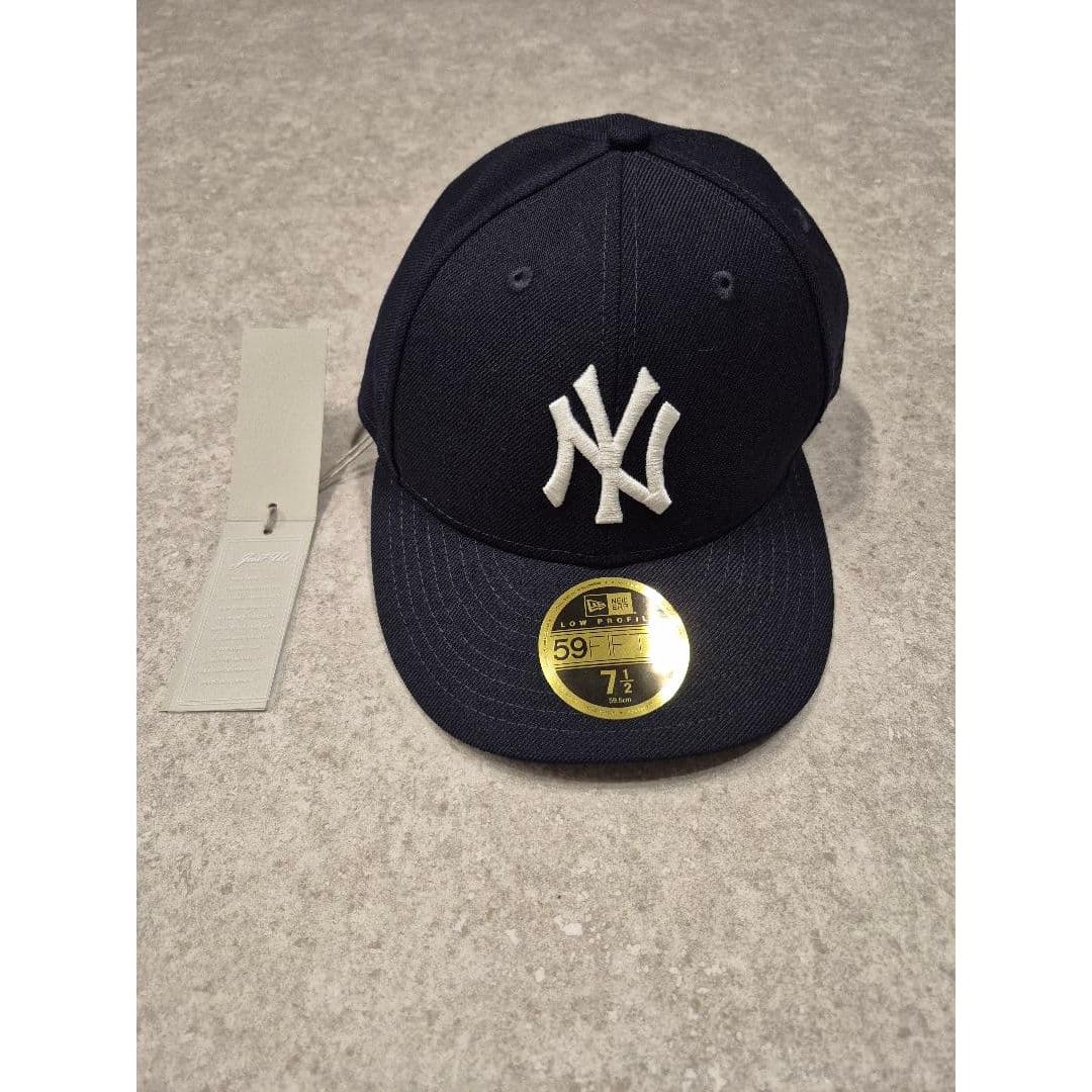 Used Unused KITH New Era 59fifty lp Navy 7 1/2
