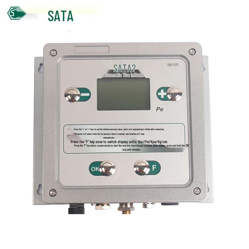 SATA Automatic Tire Inflator with Gauge