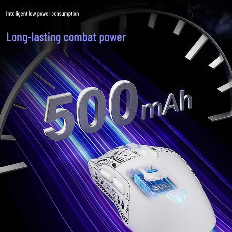 AULA Ergonomic Multi-Mode Rechargeable RGB Mouse