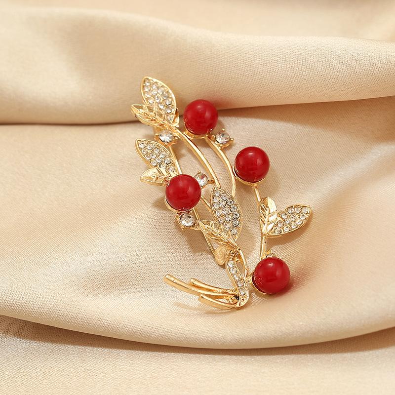 Fashion Corsage Brooch High-End Female Anti-Light Butterfly Brooch High-End Niche Corsage