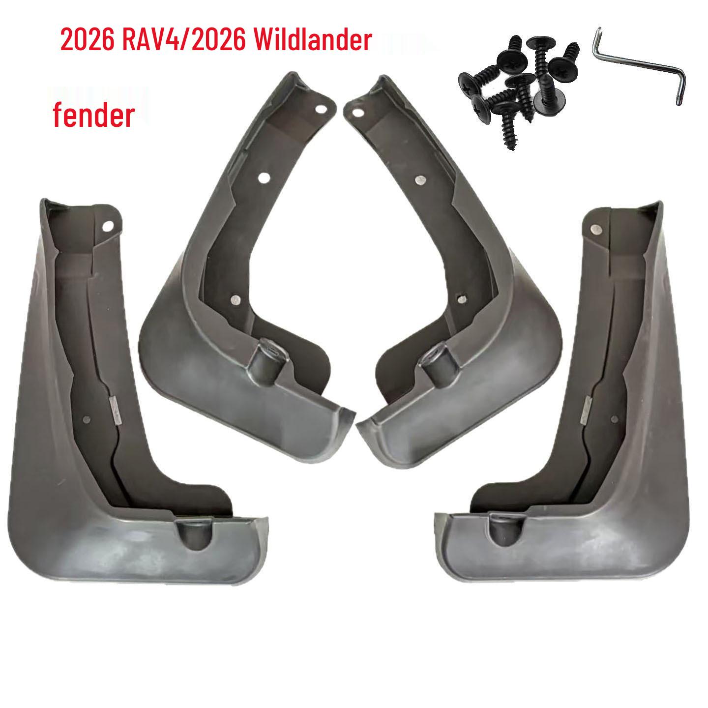 Накладки на брызговики для 2026 Toyota Wildlander RAV4