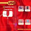 Display Screen Tongue Wiggling Vibrator - Dual Vibration Lip & Clitoral Stimulator, G-Spot Thrusting Massager Sex Toy