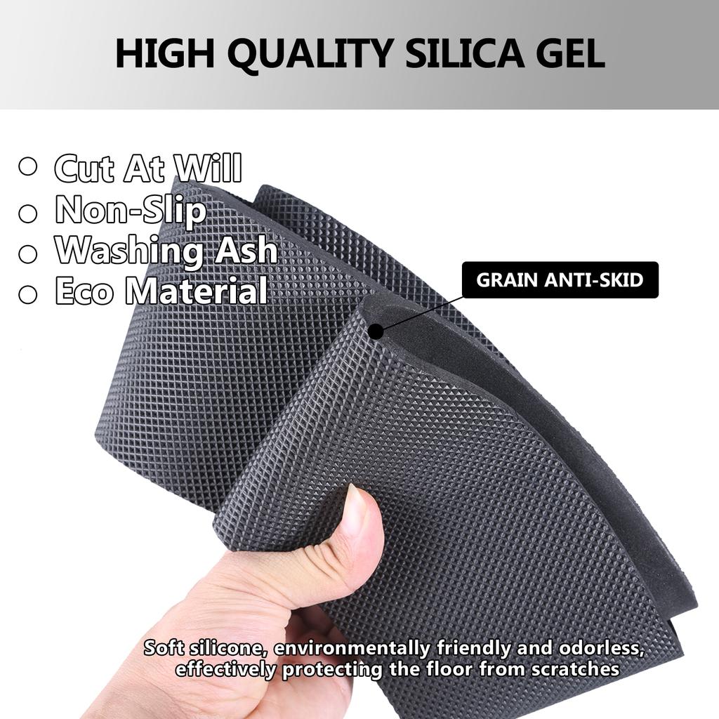 Round Non Slip Recliner Pad Swivel Chair Pad Grippers Floor Protectors Recliner Slide Stoppers to Prevent Sliding