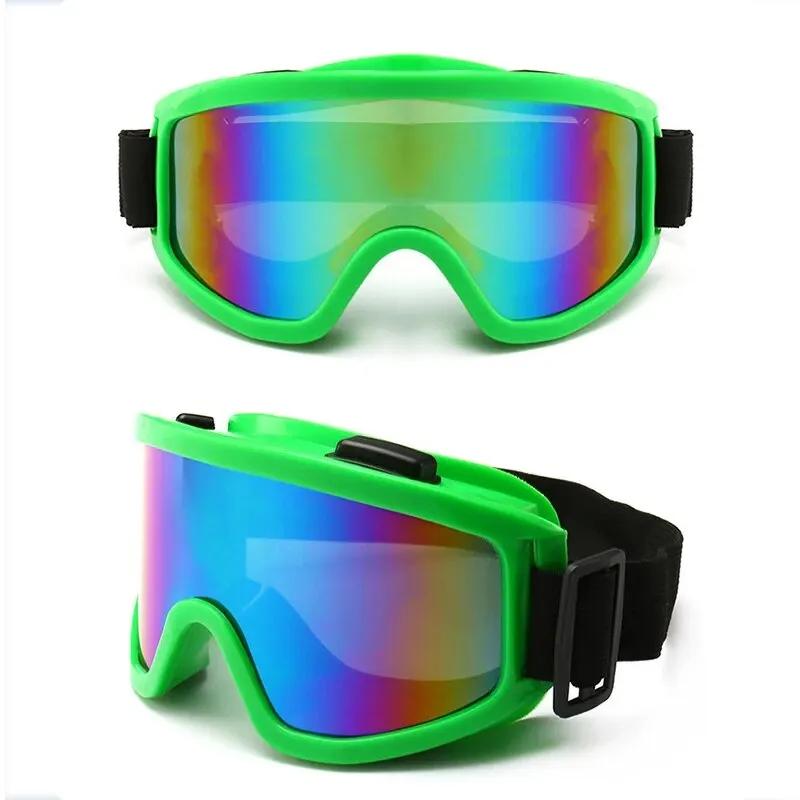 Protective Glasses Motorcycle Helmet Outdoor Sports Windproof Dustproof Eye Glasses Ski Snowboard Goggles Motocross Riot