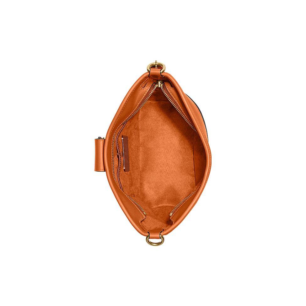 New COACH Cow Leather Bucket Bag, Shoulder Bag, Crossbody Bag Tubas Women's Canyon Red CA112-B4NL4