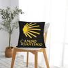 Camino De Santiago Square Pillowcases Polyester Car Shells The Way Movie Cushion Cover Cool Decor Pillow Cover 45*45