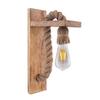 Wooden Rope Wall Lamps, Home Decor Items  Vintage Wall Hanging Antique Decorative Fancy Light for Wall Home, Living Room, , Wall Decor | Pack of 1