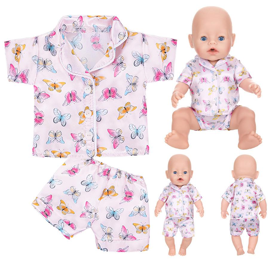 18-Inch American Girl Doll Pajamas 43CM Shaff Doll Cute Fruit Children's Pajamas