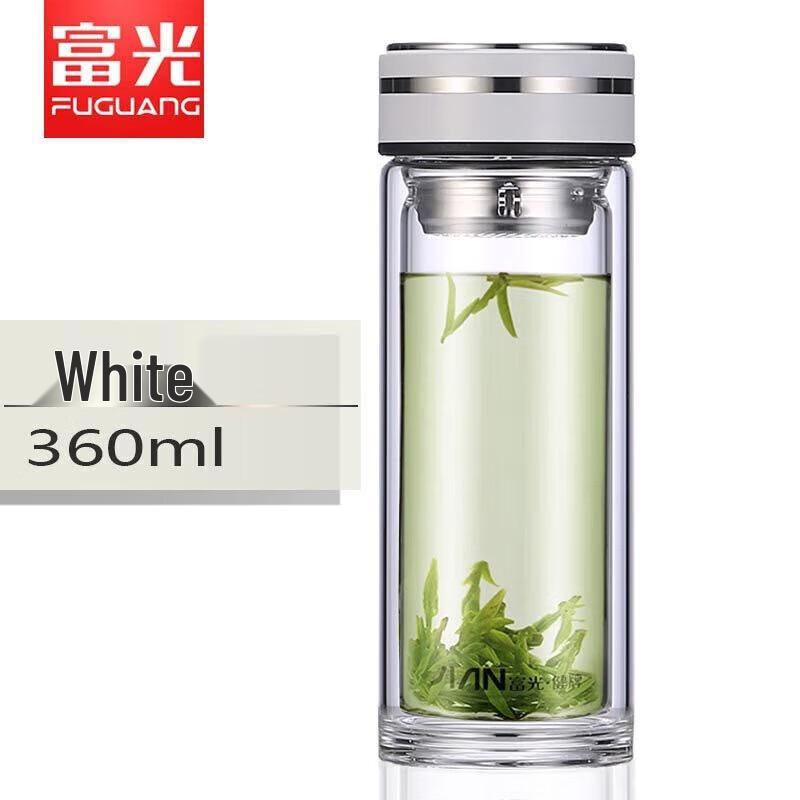 Fuguan Jianpai Zunxiang Double-Layer Glass Cup
