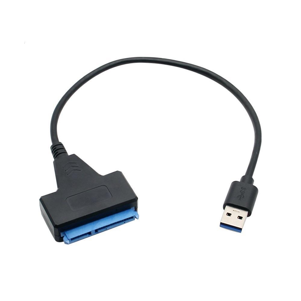 USB 3.0 SATA 3 kabel Adaptér Sata na USB Podpora až 5 Gb/s 2,5palcový externí pevný disk SSD pevný disk 22pinový kabel Sata III kabelAA