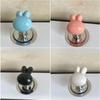 Heart Shape Toilet Presser Love Toilet Press Button Bathroom Water Tank Buttons Push Switch Bathing Room Decor Nail Protector