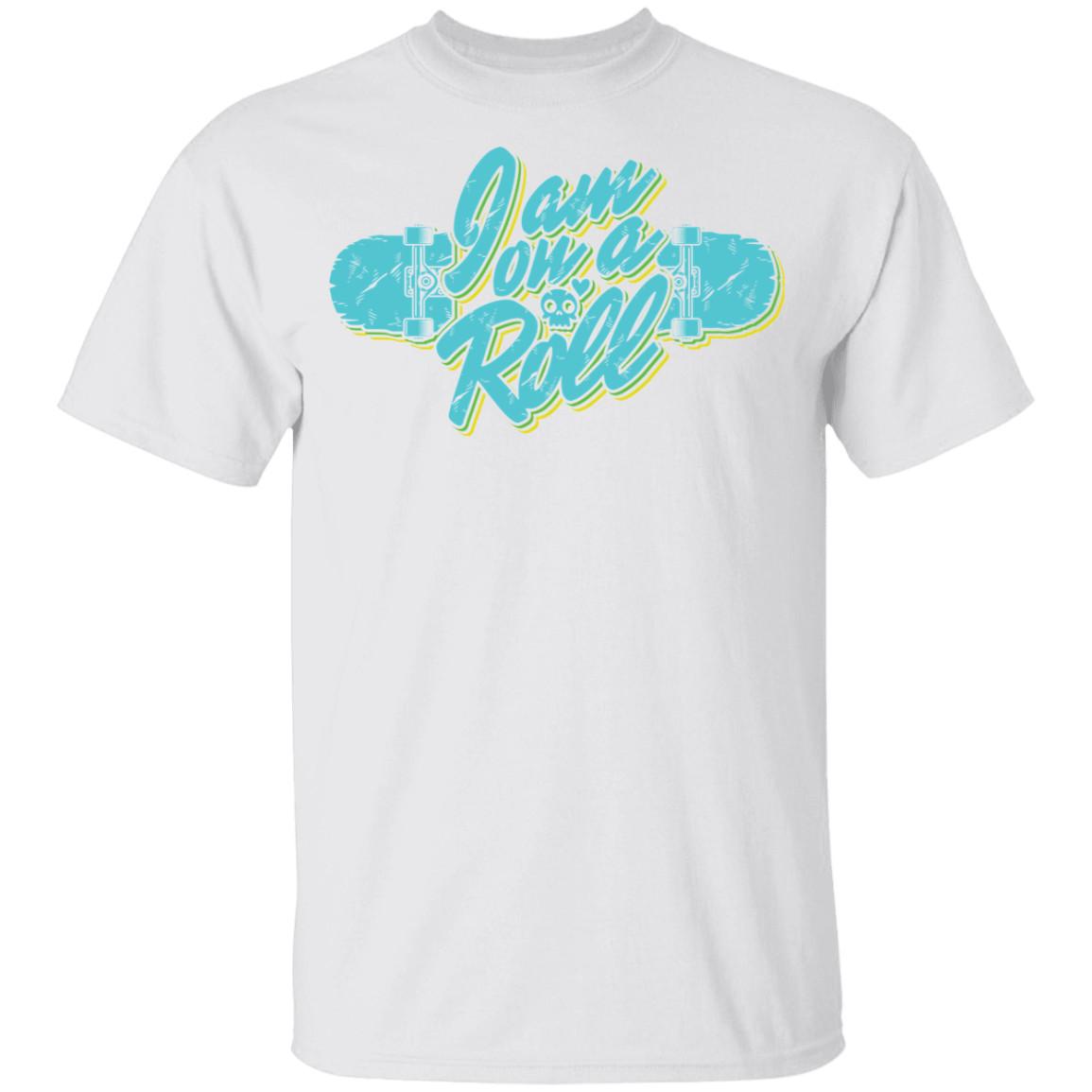 I am on a Roll Skateboarding Skateboard Youth T-Shirt XXXXL