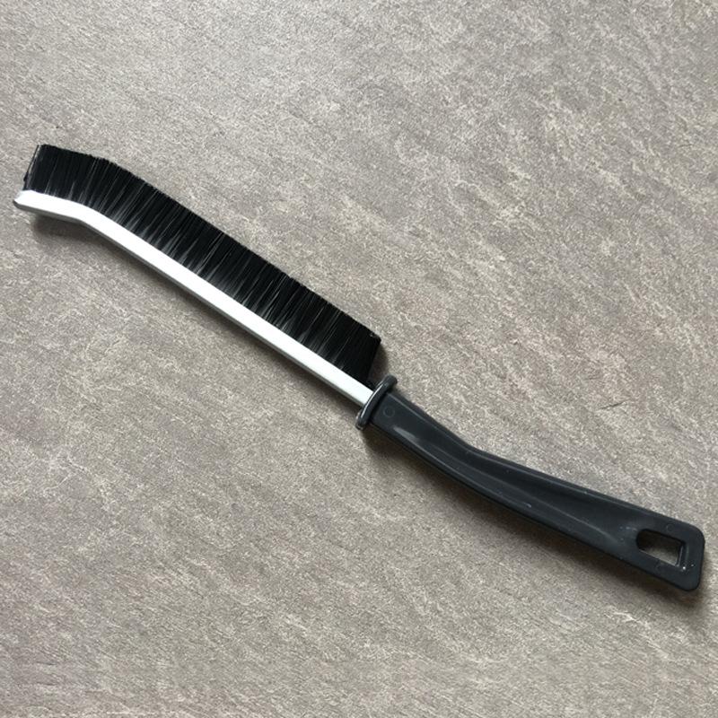 

27 г 5 мм Утолщенная щетка для чистки зазоров для кухни, ванной комнаты, плитки, углов, щелей, краев раковины, уплотнений чёрный