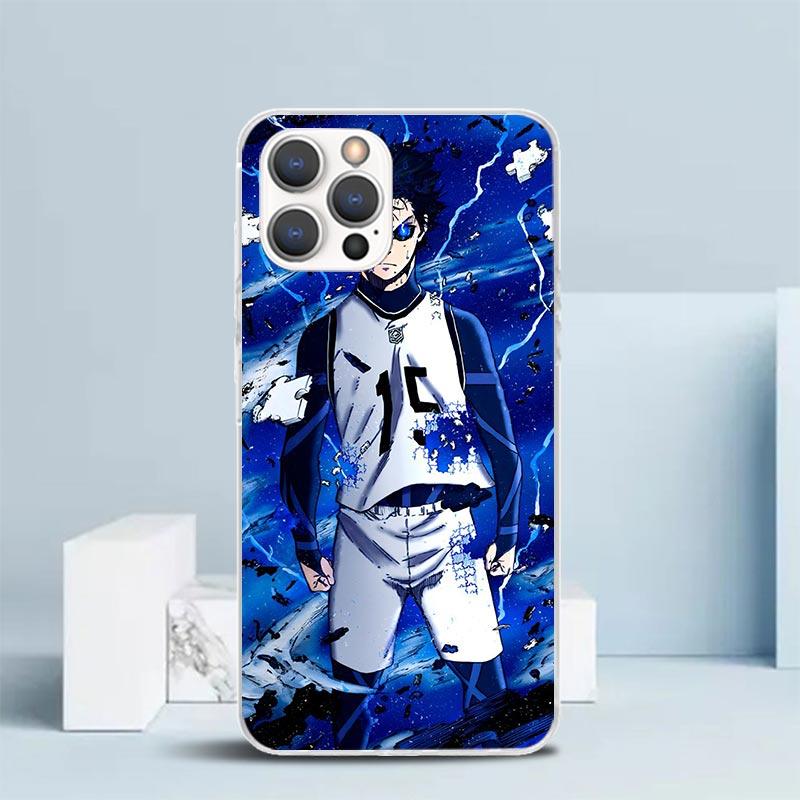 Blue Lock Isagi Yoichi Handyhülle Für IPhone 16 17 Air 16E 15 14 Plus 13 Mini 12 11 Pro Max 7 8 + SE 2020 Weiche TPU Rückseite 16