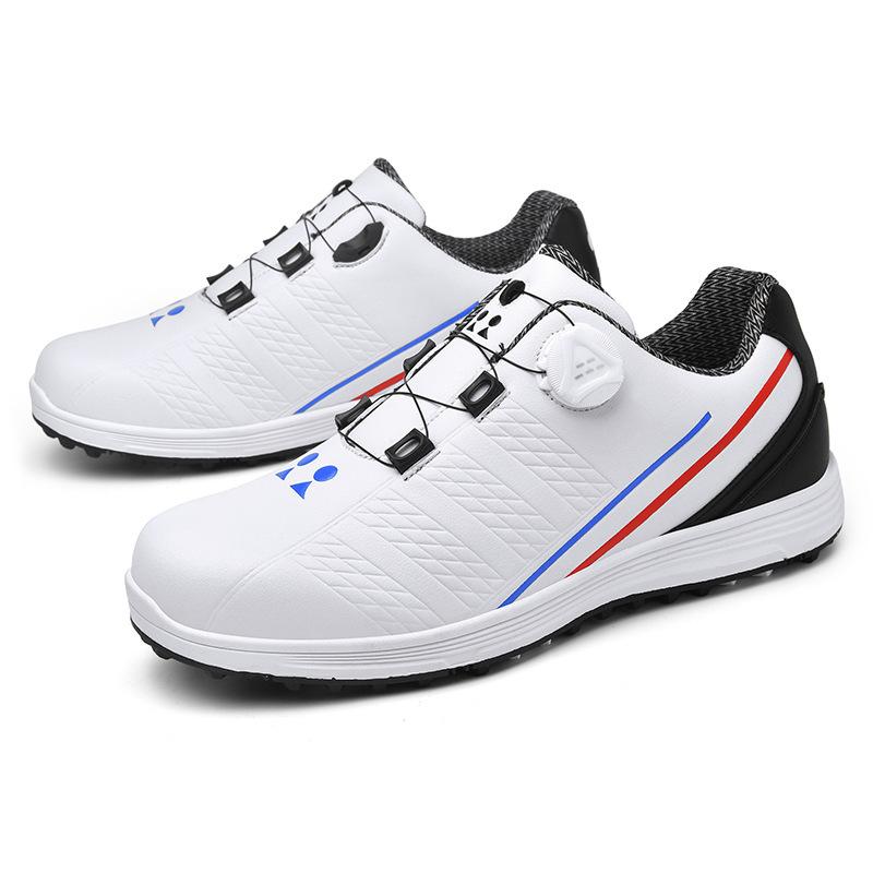 Golf shoes men's waterproof sports shoes off-court training shoes anti-side slip no nails casual
