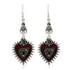 Boucles d'Oreilles Diamant Œil du Diable Amour Personnalisé