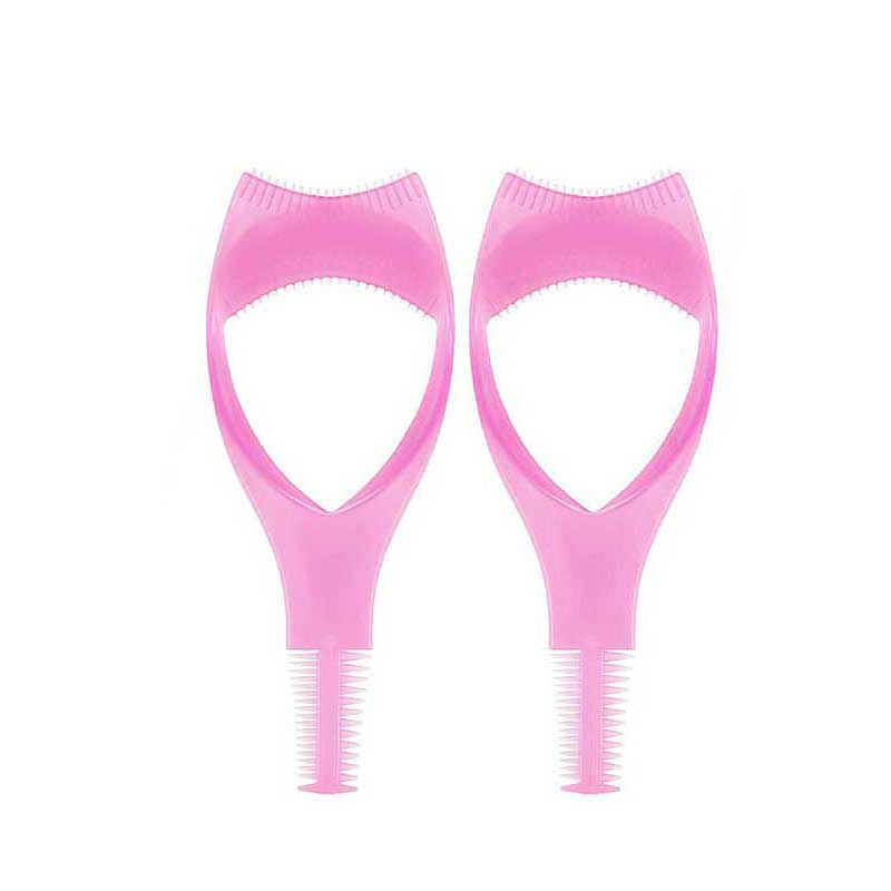 1/2/3 Stück 3 in 1 Wimpernwerkzeuge Mascara-Schutz Applikator Schutzkarte Wimpernführung für Beauty Kosmetik Make-up Werkzeug