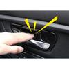 For BMW 3 4 Series GT 2013-2019 Carbon Fiber Inner Door Handle Bowl Decor Trim
