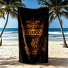 Liverpool Football Club Beach Towel High Absorbency Quickdry Comfortable Lightweight