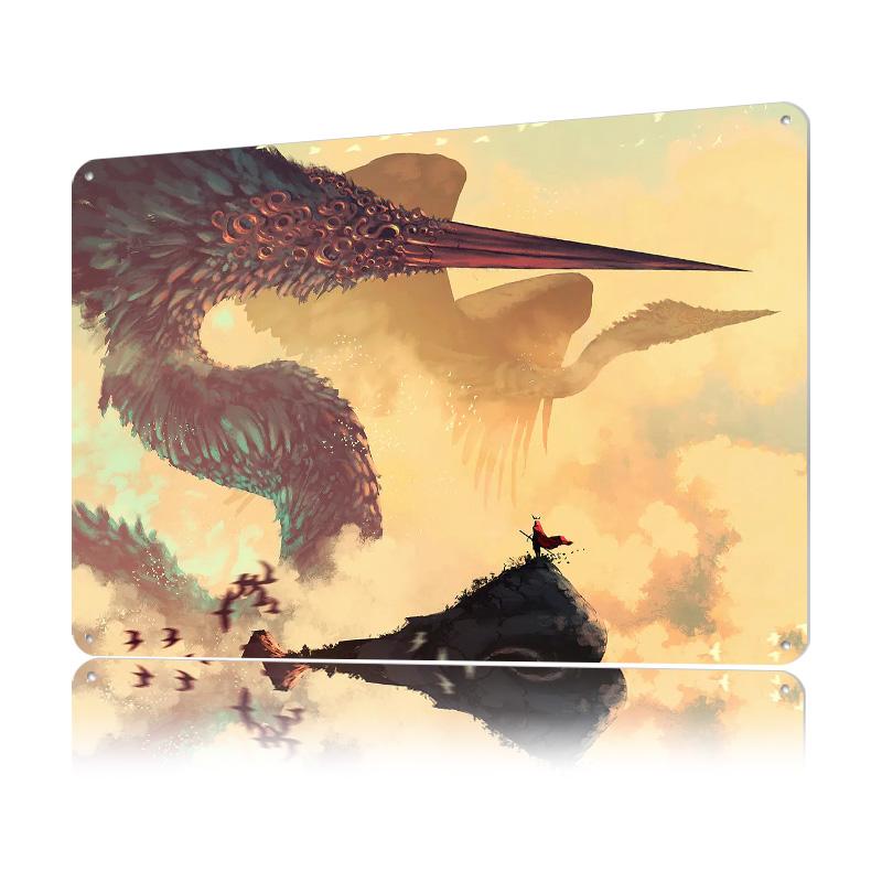 Kings Journey Printed Poster Customized Wall Art Retro Vintage Metal Tin Signs for Decoration Home Decor Items Custom Plate