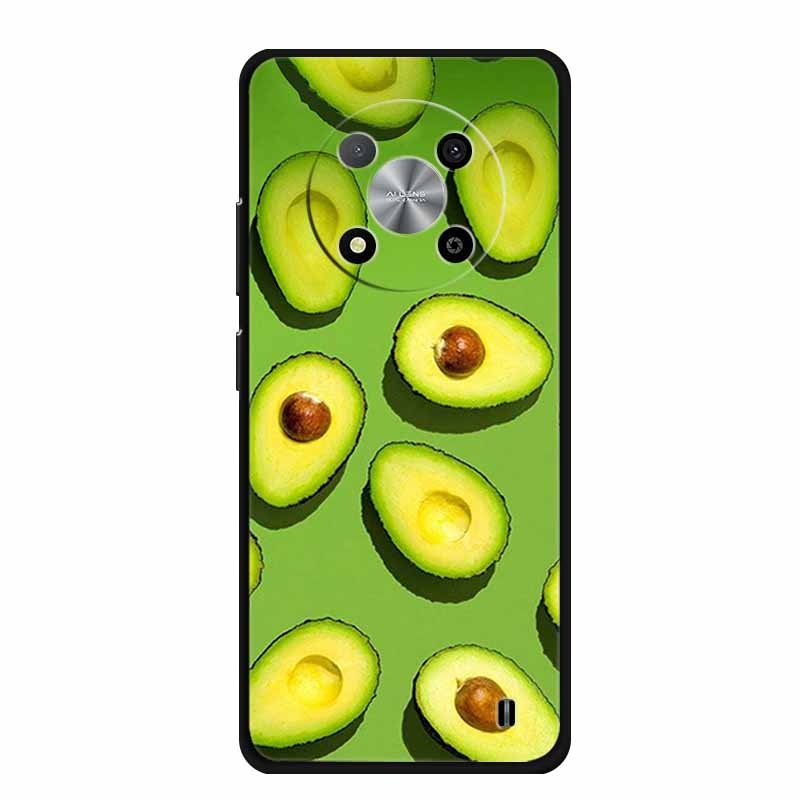 Capa Para ZTE Blade A73 5G Animais Silicone Macio TPU Capa de Telefone Para ZTE Blade A73 5G 7160N Capas Lobo Fruta Estampada Fofa Coque