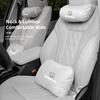 Car Neck Support Pillow Waist Pillow Auto Logo Seat Headrest For Honda Civic Accord Crosstour Spirior Odyssey Avancier UR-V CR-Z