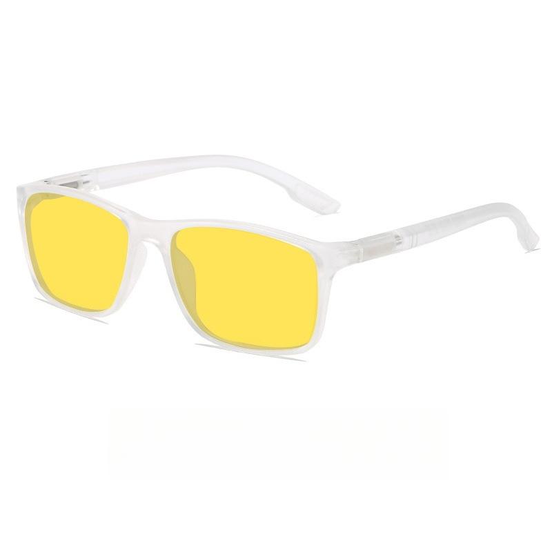 Anti Blue Light Glasses for Esports Eye Protection Plain Eyewear for Mobile Phones and Computers with Yellow/red/orange Lenses