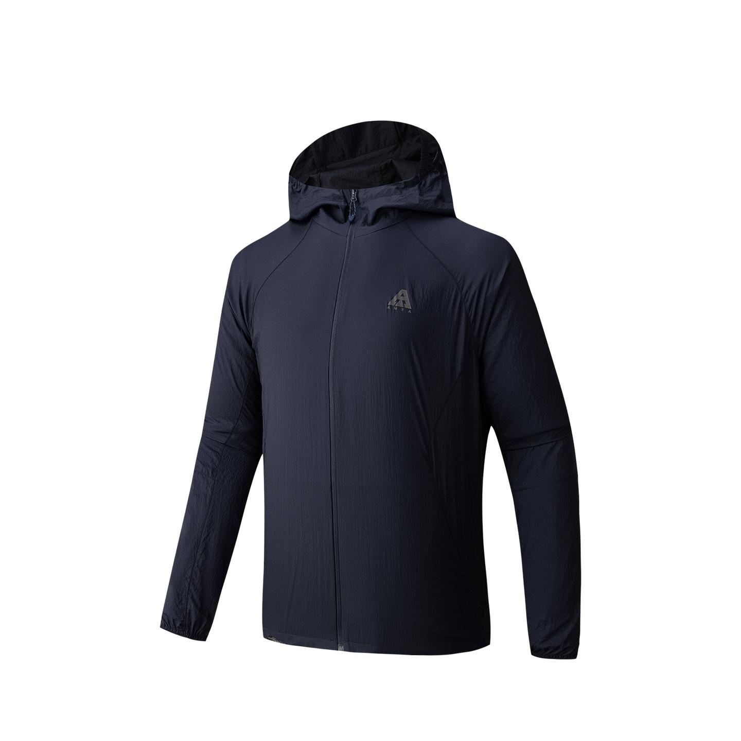 

Anta Outdoors Hooded Lightweight Jacket Woven Sports Top Summer 2026 Unisex Jacket Deep-Night-Blue 972626603-9 XS
