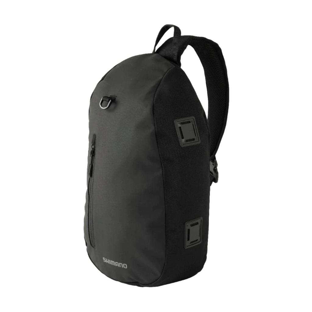SHIMANO Base Sling Fishing Bag, 15L, BS-203V, Black