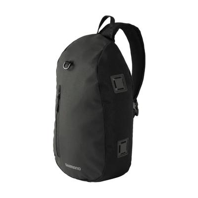 SHIMANO Base Sling Fishing Bag, 15L, BS-203V, Black